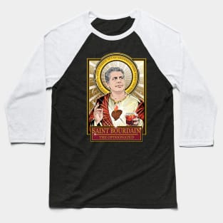 Saint Bourdain Baseball T-Shirt